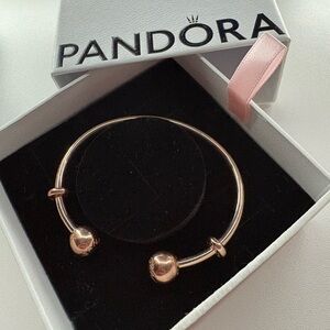 Pandora Rose Gold Bangle Bracelet
